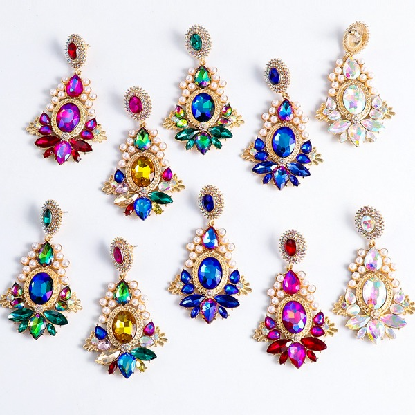 Bulk Jewelry Wholesale Earrings gold geometry Alloy JDC-ES-JJ197 Wholesale factory from China YIWU China