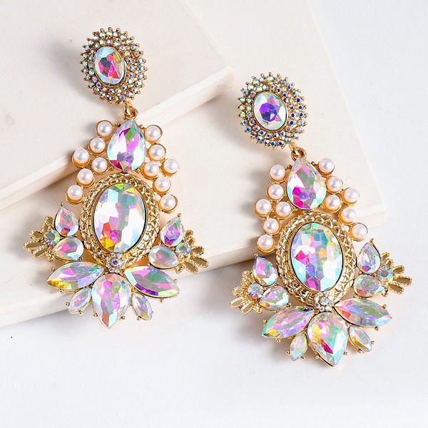 Bulk Jewelry Wholesale Earrings gold geometry Alloy JDC-ES-JJ197 Wholesale factory from China YIWU China