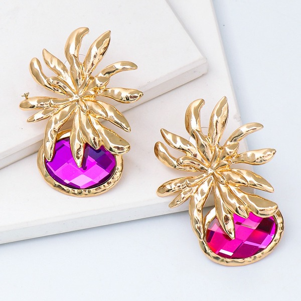 Bulk Jewelry Wholesale Earrings gold geometry Alloy JDC-ES-JJ198 Wholesale factory from China YIWU China