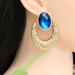 Bulk Jewelry Wholesale Earrings gold geometry Alloy JDC-ES-JJ199 Wholesale factory from China YIWU China