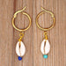 Wholesale Earrings gold geometry shell JDC-gbh537 Earrings JoyasDeChina B-E210001A Wholesale Jewelry JoyasDeChina Joyas De China
