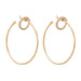 Wholesale Earrings gold Ring with diamonds Alloy JDC-ES-JJ025 Earrings JoyasDeChina golden Wholesale Jewelry JoyasDeChina Joyas De China