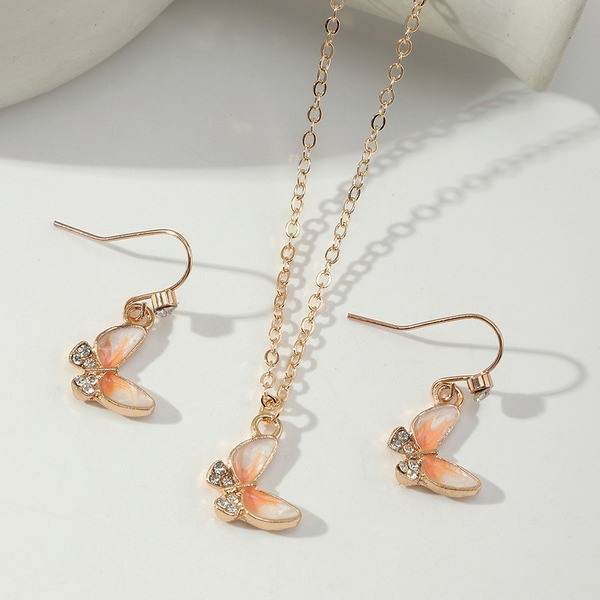Bulk Jewelry Wholesale Earrings Golden Butterfly Alloy JDC-ES-e241 Wholesale factory from China YIWU China