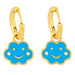 Wholesale Earrings Golden cloud copper JDC-ES-AS307 Earrings JoyasDeChina blue Wholesale Jewelry JoyasDeChina Joyas De China