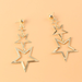 Wholesale Earrings Golden Geometry Alloy JDC-ES-AS301 Earrings JoyasDeChina Wholesale Jewelry JoyasDeChina Joyas De China