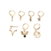 Bulk Jewelry Wholesale Earrings Golden geometry Alloy JDC-ES-e236 Wholesale factory from China YIWU China