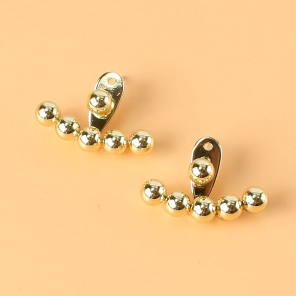 Wholesale Earrings Golden Geometry Alloy JDC-ES-TC124 Earrings JoyasDeChina Wholesale Jewelry JoyasDeChina Joyas De China