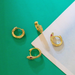 Wholesale Earrings Golden geometry copper JDC-ES-AS311 Earrings JoyasDeChina Wholesale Jewelry JoyasDeChina Joyas De China