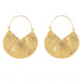 Wholesale Earrings Golden Irregular plating Alloy JDC-ES-TC136 Earrings JoyasDeChina Golden Wholesale Jewelry JoyasDeChina Joyas De China