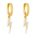 Wholesale Earrings Golden lightning copper JDC-ES-AS310 Earrings JoyasDeChina Wholesale Jewelry JoyasDeChina Joyas De China