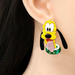 Wholesale Earrings Green dog Alloy JDC-ES-JJ217 Earrings JoyasDeChina Wholesale Jewelry JoyasDeChina Joyas De China