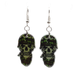 Bulk Jewelry Wholesale Earrings Halloween Black Skull Acrylic JDC-ES-ML012 Wholesale factory from China YIWU China
