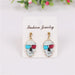 Bulk Jewelry Wholesale Earrings Halloween Black Skull Alloy JDC-ES-ML029 Wholesale factory from China YIWU China