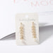 Wholesale Earrings maisui S925 silver needle long tassel Pearl Earrings JoyasDeChina golden Wholesale Jewelry JoyasDeChina Joyas De China