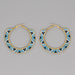 Wholesale Earrings Miyuki rice Blue color block geometry JDC-gbh547 Earrings JoyasDeChina MI-E200073A Wholesale Jewelry JoyasDeChina Joyas De China