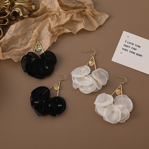 Bulk Jewelry Wholesale Earrings Net yarn flowers Alloy JDC-ES-W225 Wholesale factory from China YIWU China