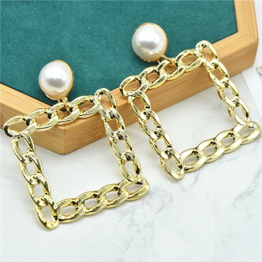 Bulk Jewelry Wholesale earrings pearl retro alloy earrings JDC-ES-xc086 Wholesale factory from China YIWU China