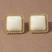 Wholesale Earrings Pink geometric square resin JDC-ES-e145 Earrings JoyasDeChina EZ3734baise Wholesale Jewelry JoyasDeChina Joyas De China