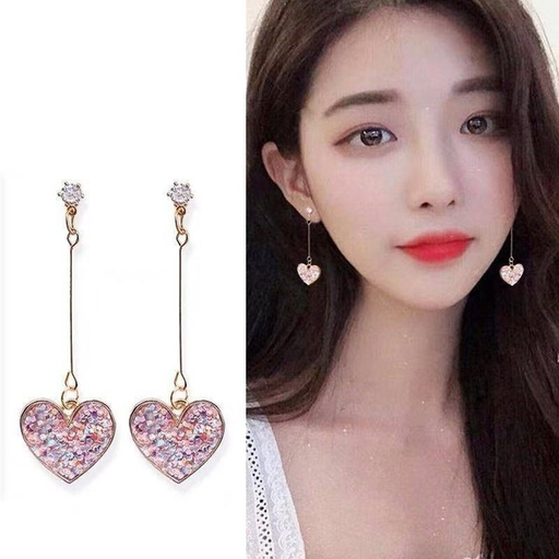 Bulk Jewelry Wholesale earrings pink girl sweet wind JDC-ES-xc297 Wholesale factory from China YIWU China