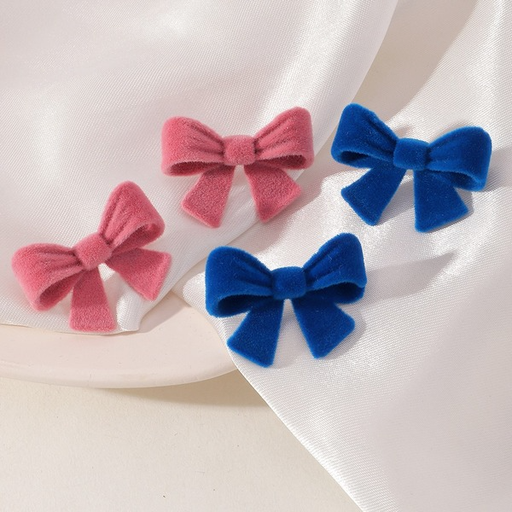Bulk Jewelry Wholesale Earrings Pink plush butterfly JDC-ES-e137 Wholesale factory from China YIWU China