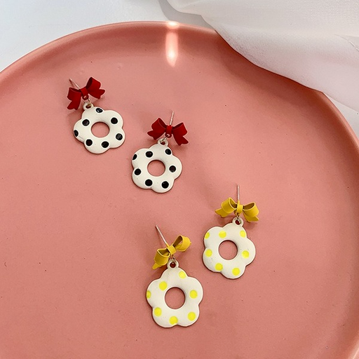 Bulk Jewelry Wholesale Earrings Red geometry Alloy JDC-ES-W157 Wholesale factory from China YIWU China