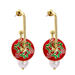 Bulk Jewelry Wholesale Earrings Red oil paint Alloy JDC-ES-JJ200 Wholesale factory from China YIWU China