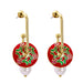 Bulk Jewelry Wholesale Earrings Red oil paint Alloy JDC-ES-JJ200 Wholesale factory from China YIWU China