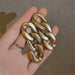 Wholesale Earrings S925 silver needle CCB geometry JDC-ES-xc028 Earrings JoyasDeChina golden Wholesale Jewelry JoyasDeChina Joyas De China