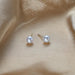 Wholesale Earrings S925 silver needle pearl beans 6mm JDC-ES-xc271 Earrings JoyasDeChina 925 silver needles Wholesale Jewelry JoyasDeChina Joyas De China