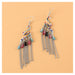 Wholesale Earrings Silver serpentine Alloy JDC-ES-TC133 Earrings JoyasDeChina 11900-2 mix Wholesale Jewelry JoyasDeChina Joyas De China