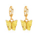 Wholesale earrings super fairy butterfly ins wind color acrylic JDC-ES-xc032 Earrings JoyasDeChina white Wholesale Jewelry JoyasDeChina Joyas De China
