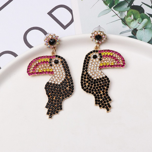 Bulk Jewelry Wholesale Earrings woodpecker Alloy JDC-ES-JJ091 Wholesale factory from China YIWU China