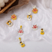 Bulk Jewelry Wholesale Earrings Yellow cat paw asymmetric Alloy JDC-ES-W238 Wholesale factory from China YIWU China