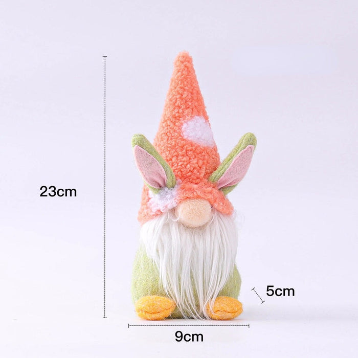 Wholesale Easter Bunny Carrot Gnome Doll Elf Doll Cloth Ornament JDC-OS-QuY001 Ornaments 趣颖 pink Wholesale Jewelry JoyasDeChina Joyas De China