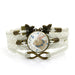 Wholesale Easter Bunny Vintage Gemstone Butterfly Alloy Bracelet JDC-BT-hengx007 Bracelet 横湘 Wholesale Jewelry JoyasDeChina Joyas De China