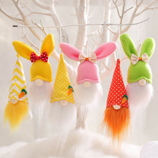 Wholesale Easter Faceless Doll Bunny Doll Cloth Pendant JDC-OS-QuY005 趣颖 Wholesale Jewelry JoyasDeChina Joyas De China