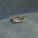 Wholesale ECG Wave Ring JDC-RS-Liuliu002 Rings 六六 Wholesale Jewelry JoyasDeChina Joyas De China