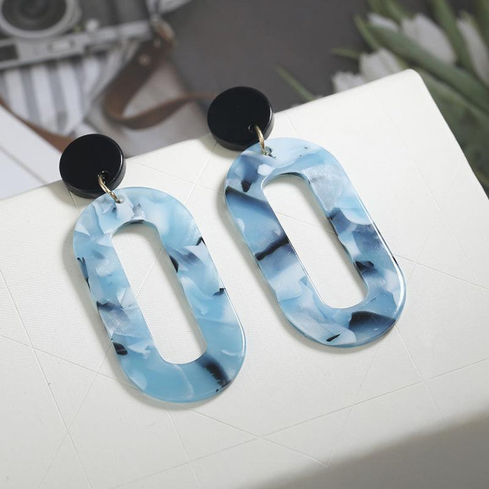 Bulk Jewelry Wholesale ekly resin stud earrings JDC-ES-b068 Wholesale factory from China YIWU China