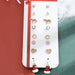 Wholesale Electroplated Alloy Christmas Earrings Set JDC-ES-A070 Earrings 妙雅 03A Wholesale Jewelry JoyasDeChina Joyas De China