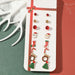 Wholesale Electroplated Alloy Christmas Earrings Set JDC-ES-A070 Earrings 妙雅 1 Wholesale Jewelry JoyasDeChina Joyas De China