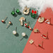 Wholesale Electroplated Alloy Christmas Earrings Set JDC-ES-A070 Earrings 妙雅 Wholesale Jewelry JoyasDeChina Joyas De China