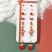 Wholesale Electroplated Alloy Christmas Earrings Set JDC-ES-A070 Earrings 妙雅 4 Wholesale Jewelry JoyasDeChina Joyas De China