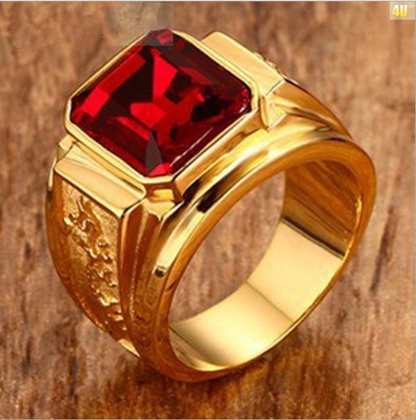 Wholesale Electroplated Alloy Gemstone Rings JDC-RS-WenT009 Rings 润涛 Wholesale Jewelry JoyasDeChina Joyas De China