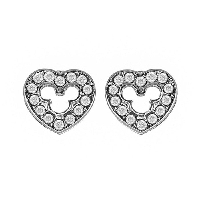 Wholesale electroplated alloy micro inlaid zircon earrings JDC-ES-XingL001 Earrings 星銮 white B Wholesale Jewelry JoyasDeChina Joyas De China