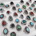 Wholesale Electroplated Alloy Mixed Size Rings JDC-RS-Xuy025 Rings 旭颖 Wholesale Jewelry JoyasDeChina Joyas De China