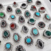 Wholesale Electroplated Alloy Mixed Size Rings JDC-RS-Xuy025 Rings 旭颖 Wholesale Jewelry JoyasDeChina Joyas De China