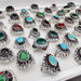 Wholesale Electroplated Alloy Mixed Size Rings JDC-RS-Xuy025 Rings 旭颖 Random 1 Mixed size Wholesale Jewelry JoyasDeChina Joyas De China