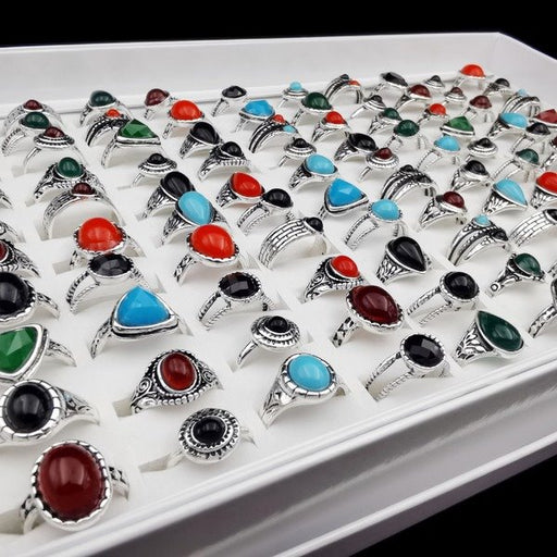 Wholesale Electroplated Alloy Mixed Size Rings JDC-RS-Xuy028 Rings 旭颖 Wholesale Jewelry JoyasDeChina Joyas De China