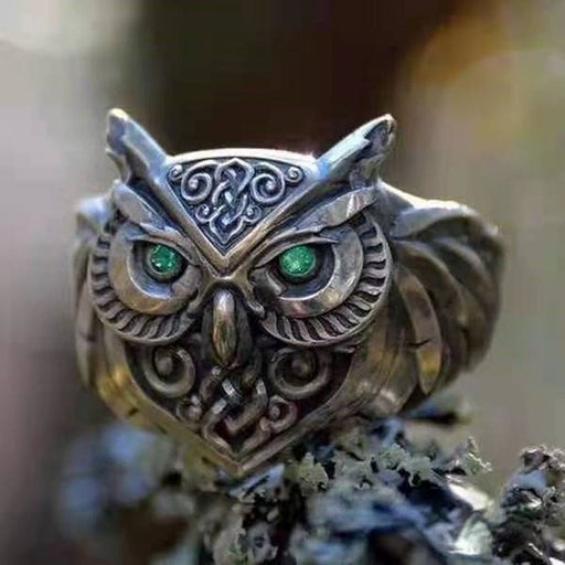 Wholesale Electroplated Alloy Owl Rings JDC-RS-WN-081 Rings 薇妮 Wholesale Jewelry JoyasDeChina Joyas De China