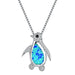 Wholesale Electroplated Alloy Penguin Pendant Charms JDC-CS-WenT006 charms 润涛 Wholesale Jewelry JoyasDeChina Joyas De China